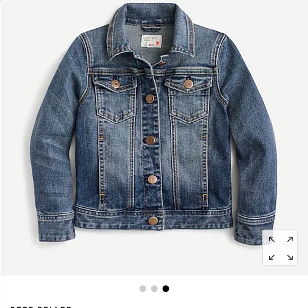 Jcrew CrewCuts Stretch Denim Jacket (3T)